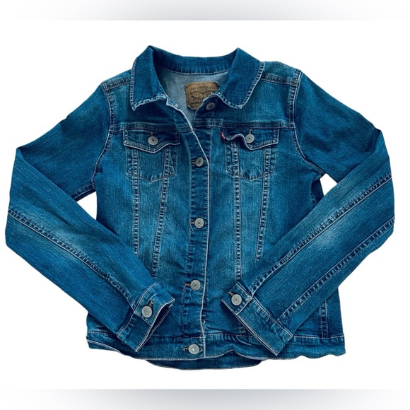 Levi Strauss & Co. Button Up Denim Trucker Jean Jacket Women's Size XS - Picture 1 of 8